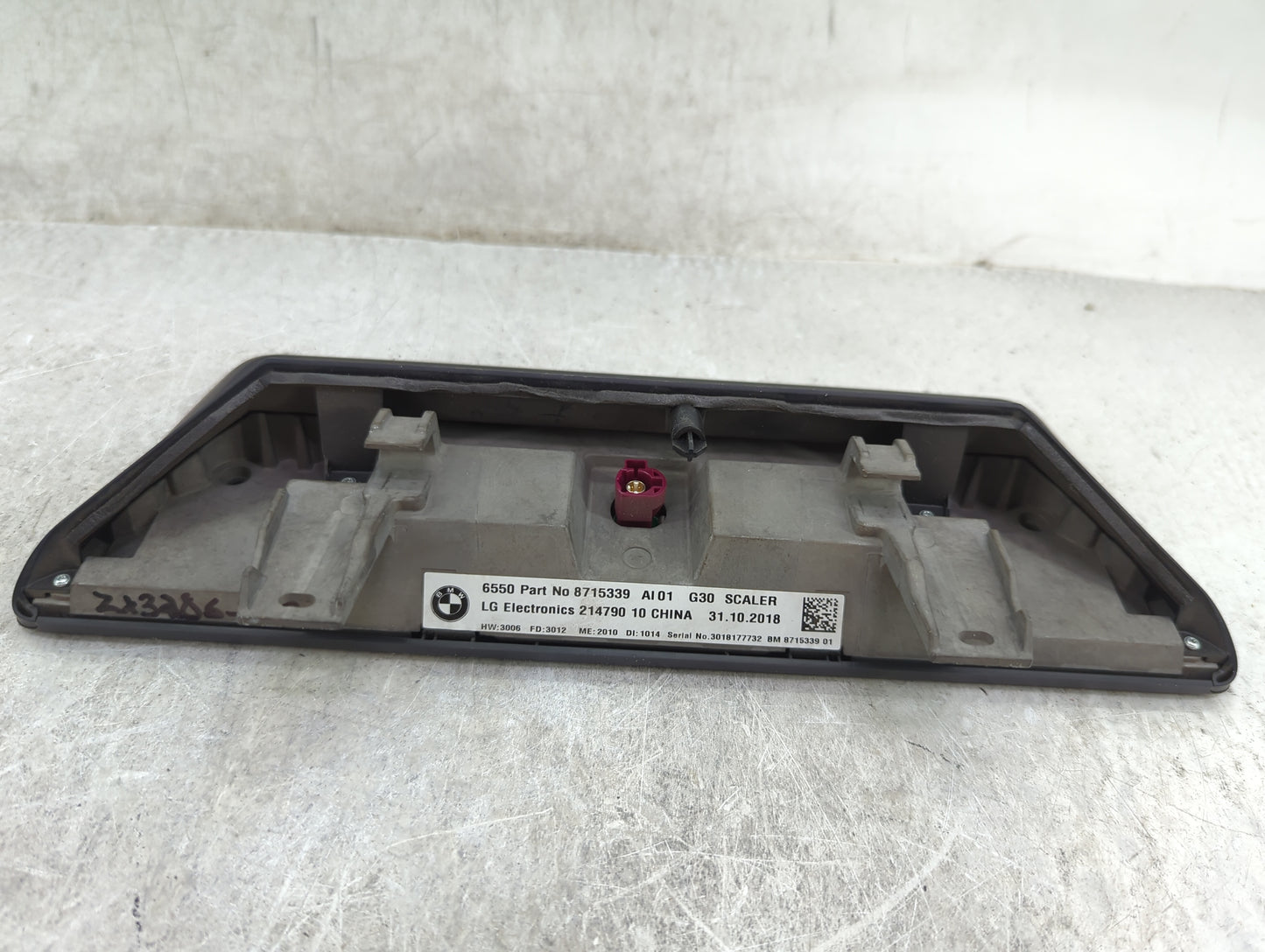 Bmw 640igt Information Display Screen - Oemusedautoparts1.com