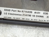 Bmw 640igt Information Display Screen - Oemusedautoparts1.com