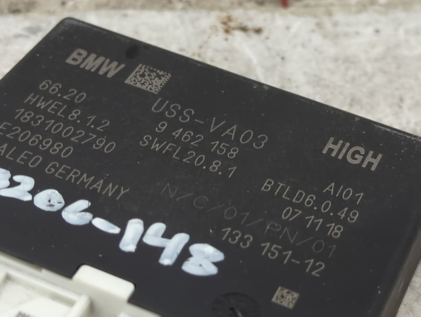 Bmw 640igt Driver Assist Control Module 9462158|uss-va03 - Oemusedautoparts1.com