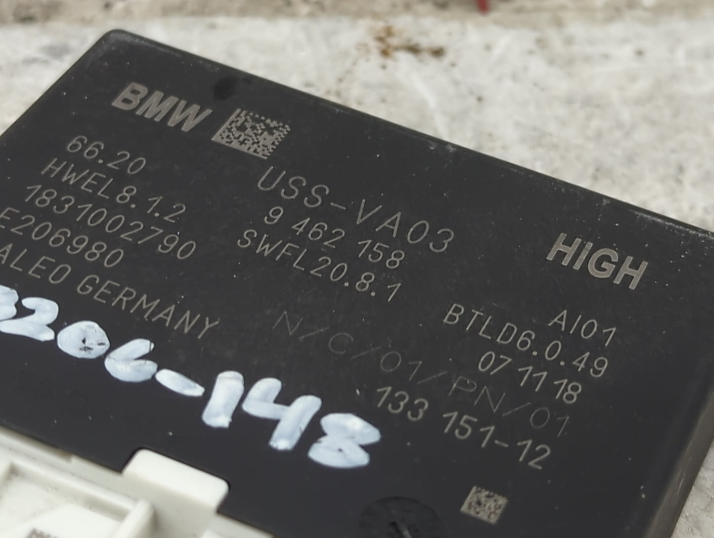 Bmw 640igt Driver Assist Control Module 9462158|uss-va03 - Oemusedautoparts1.com