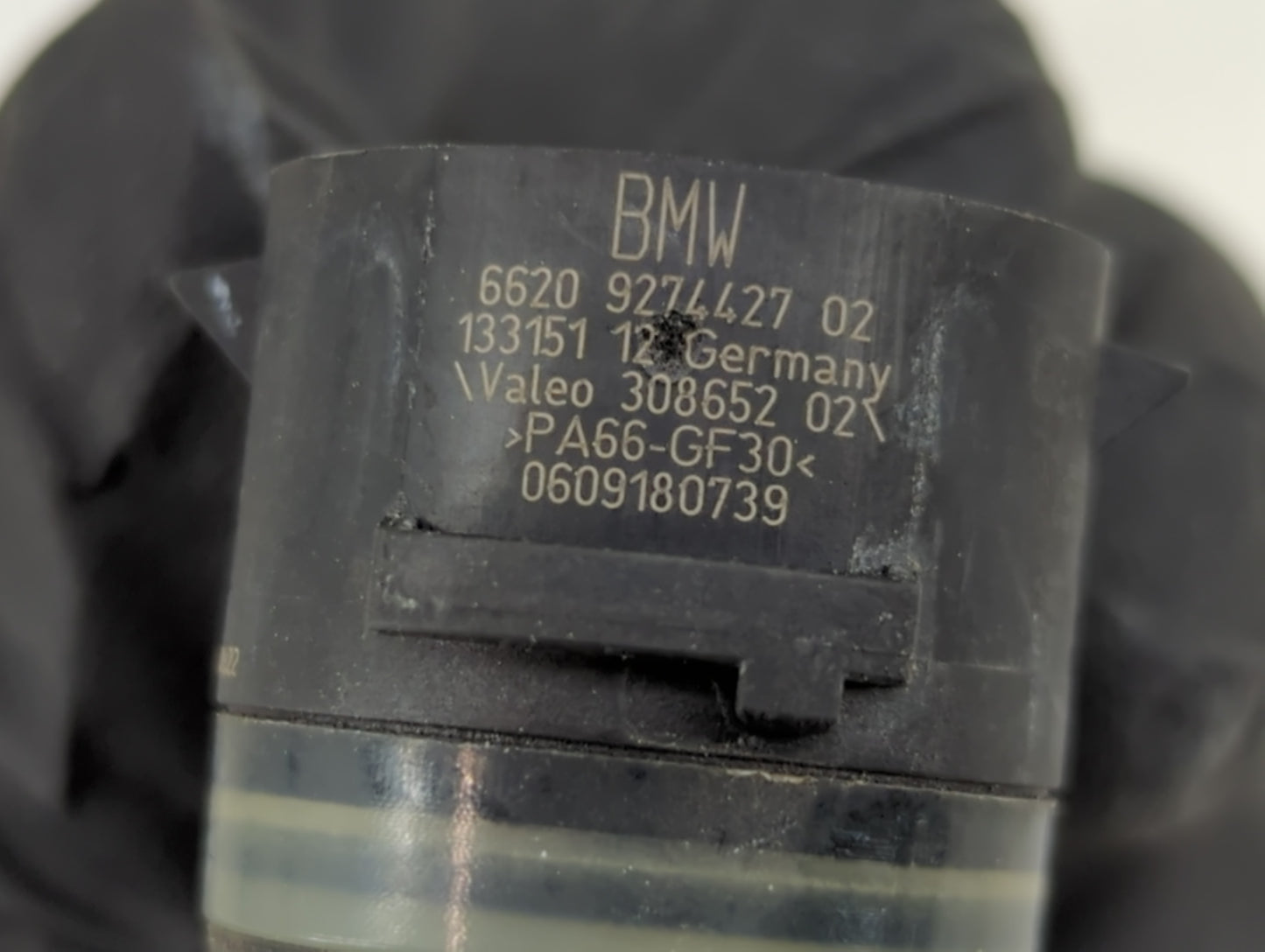 2019 Bmw 740 Front Park Assist Sensor Black 1456389 - Oemusedautoparts1.com