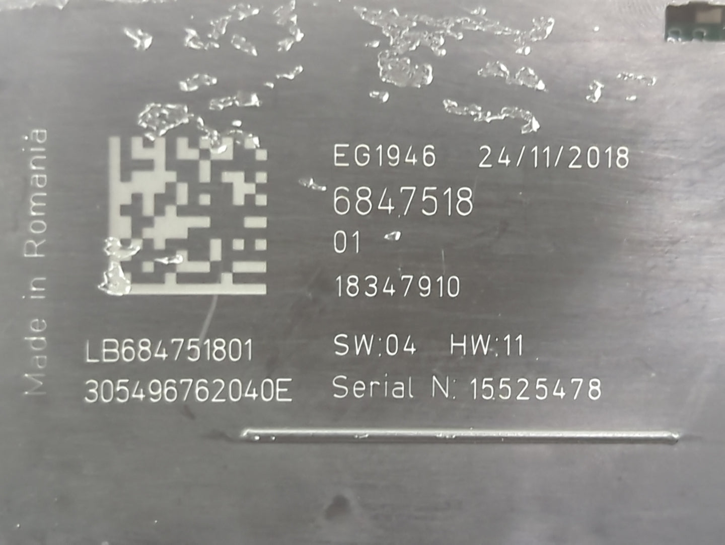 2019 Bmw X1 Headlight Lamp Control Switch - Oemusedautoparts1.com