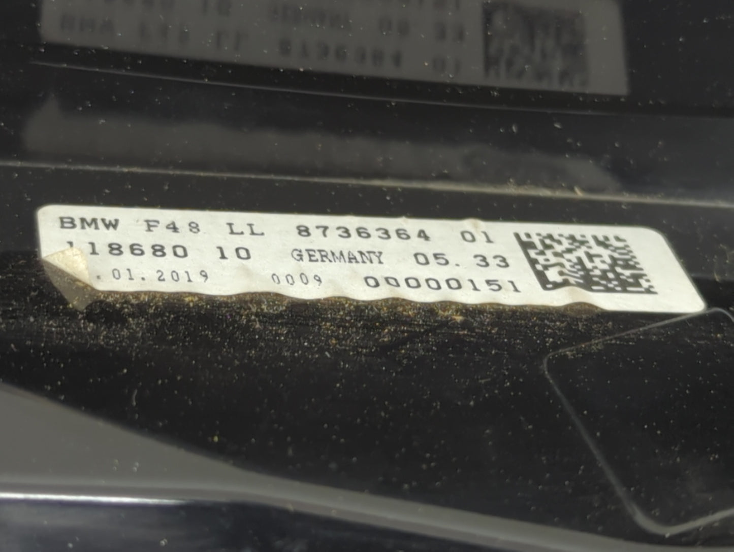 2018-2022 Bmw X1 Information Display Screen - Oemusedautoparts1.com