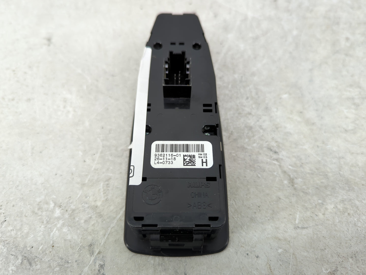 2016-2022 Bmw X1 Master Power Window Switch Replacement Driver Side Left P/N:9362116-01 Fits OEM Used Auto Parts - Oemusedau