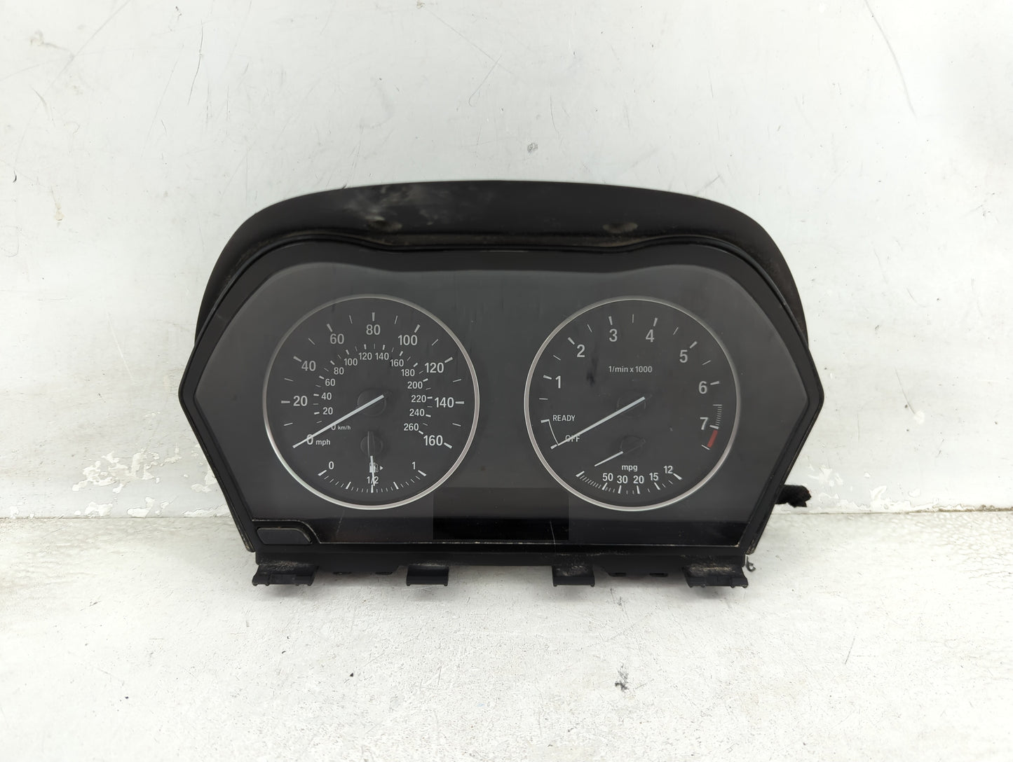 2017 Bmw X1 Instrument Cluster Speedometer Gauges P/N:6210IK8794207 17649411, VPHKAF-10849-TYB, 0035422805, 9295445 Miles: F