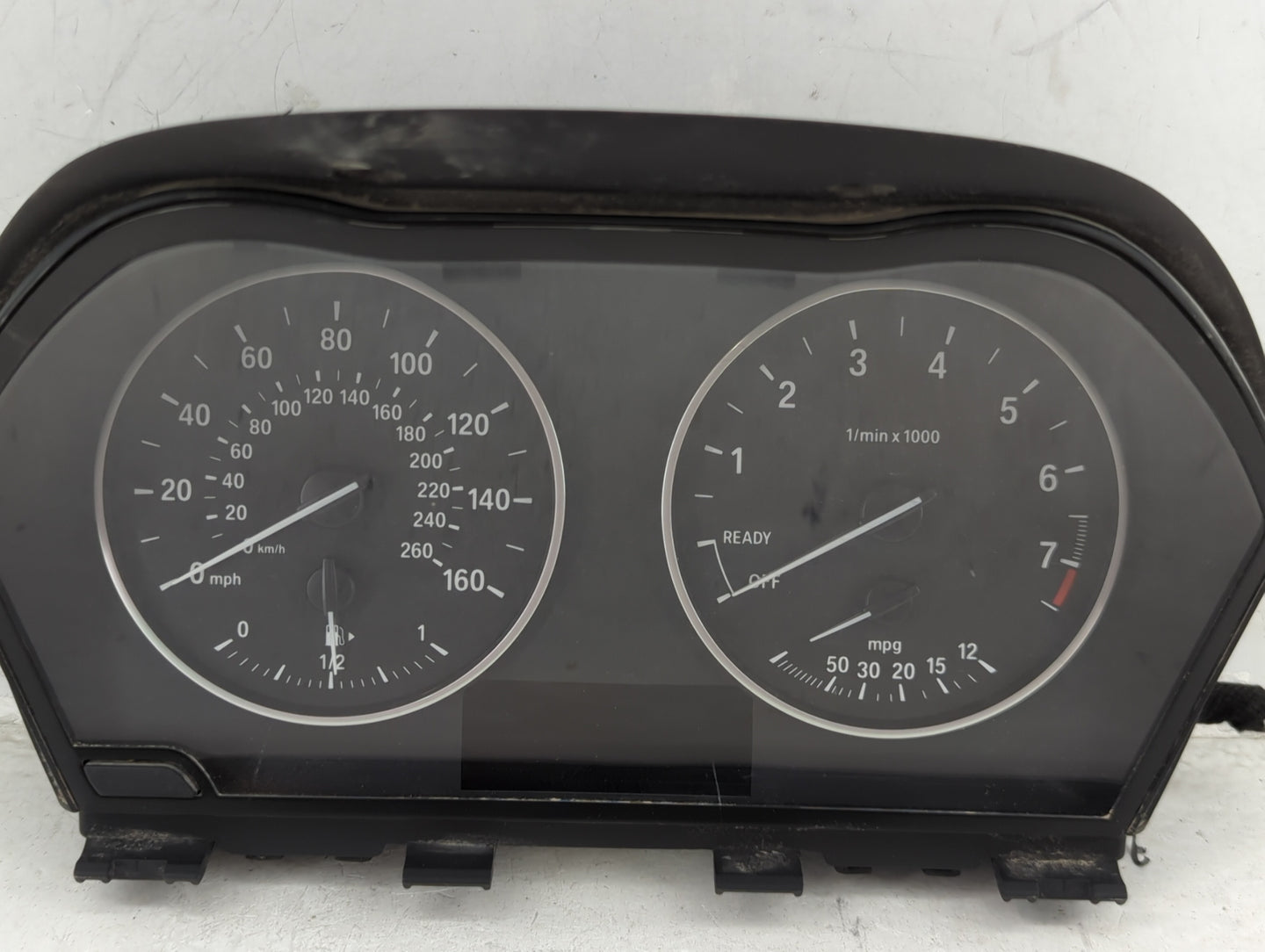 2017 Bmw X1 Instrument Cluster Speedometer Gauges P/N:6210IK8794207 17649411, VPHKAF-10849-TYB, 0035422805, 9295445 Miles: F