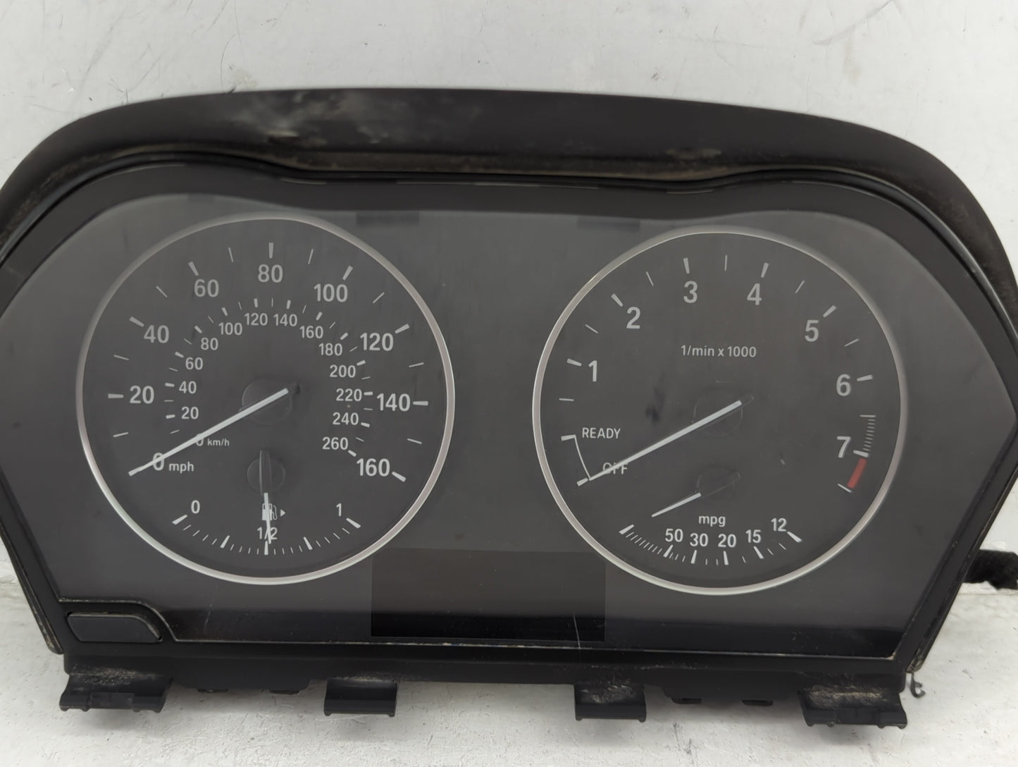 2017 Bmw X1 Instrument Cluster Speedometer Gauges P/N:6210IK8794207 17649411, VPHKAF-10849-TYB, 0035422805, 9295445 Miles: F