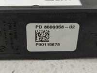 2019 Bmw X1 PCM Engine Control Computer ECU ECM PCU OEM P/N:8600358-02 Fits OEM Used Auto Parts - Oemusedautoparts1.com