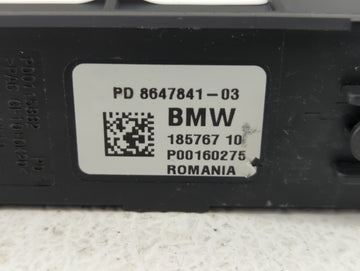 2019 Bmw X1 Transmission Control Module Tcu Tcm 8647841-03 519319