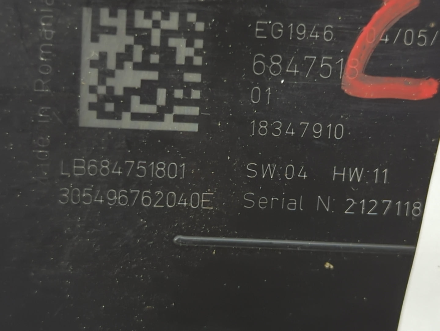 2019 Bmw X2 Headlight Lamp Control Switch - Oemusedautoparts1.com