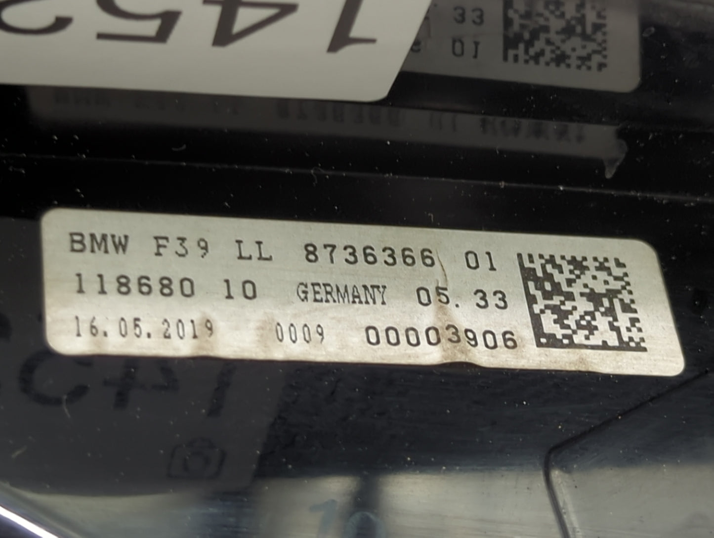 2018-2020 Bmw X2 Information Display Screen - Oemusedautoparts1.com
