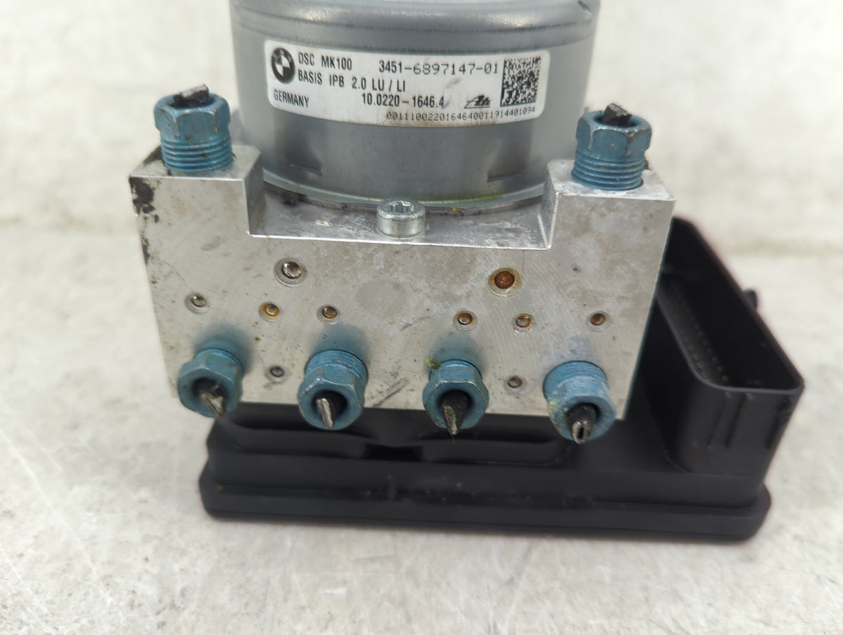2019 Bmw X2 Anti-Lock Brake ABS Pump Module Actuator OEM P/N:3451-6897147-01 10.0220-1646.4 Fits OEM Used Auto Parts - Oemus