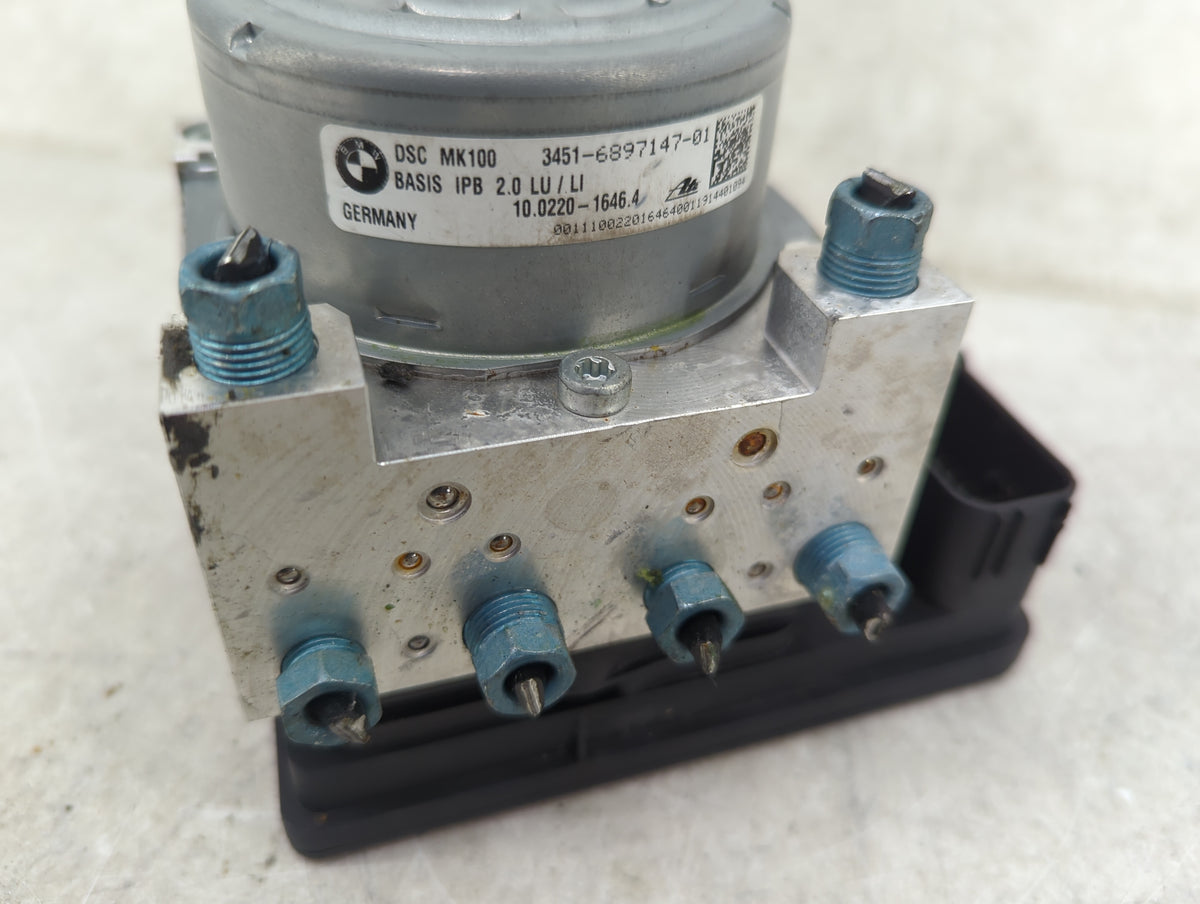 2019 Bmw X2 Anti-Lock Brake ABS Pump Module Actuator OEM P/N:3451-6897147-01 10.0220-1646.4 Fits OEM Used Auto Parts - Oemus