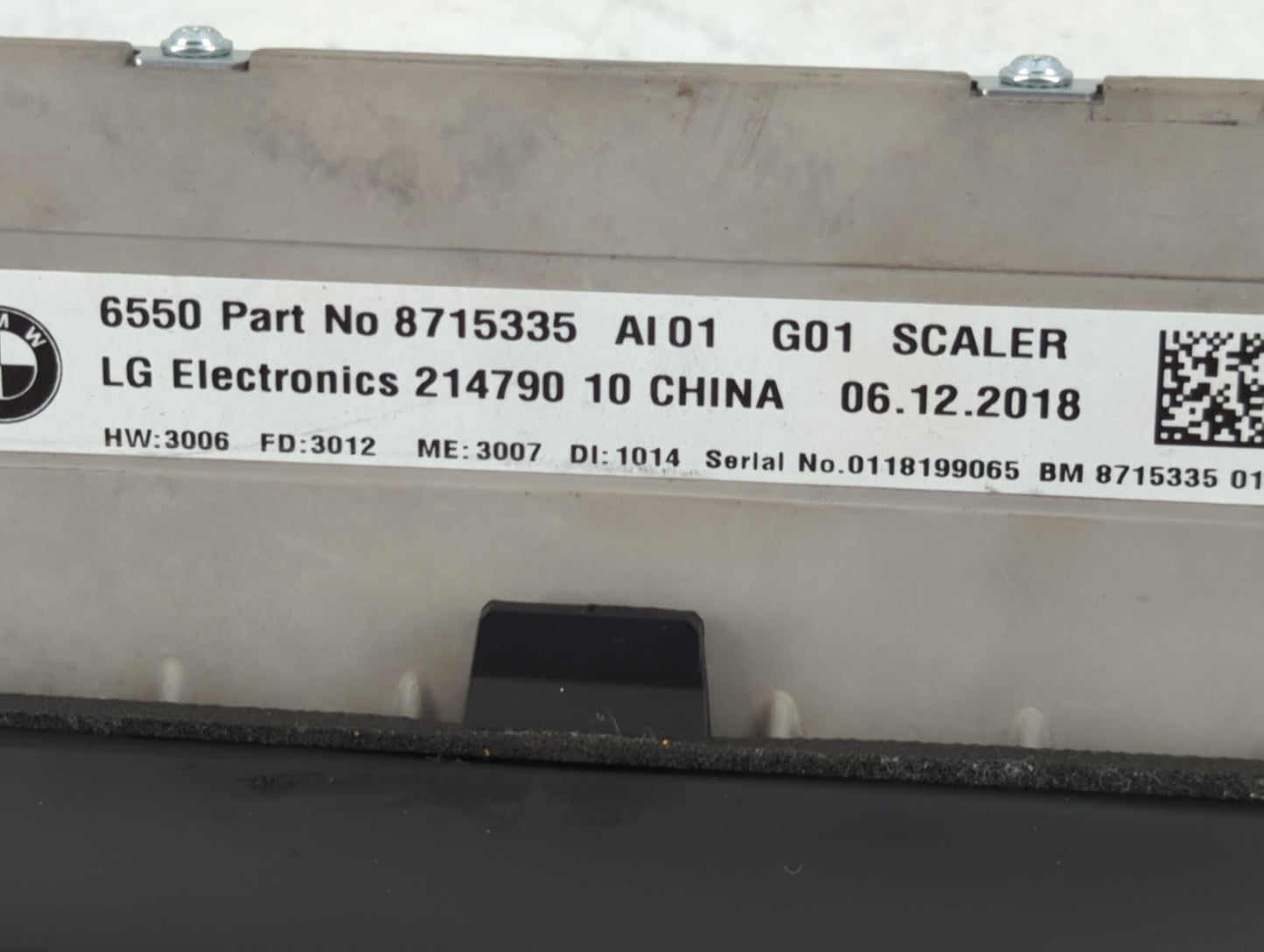 2019-2021 Bmw X3 Information Display Screen 1105526 - Oemusedautoparts1.com