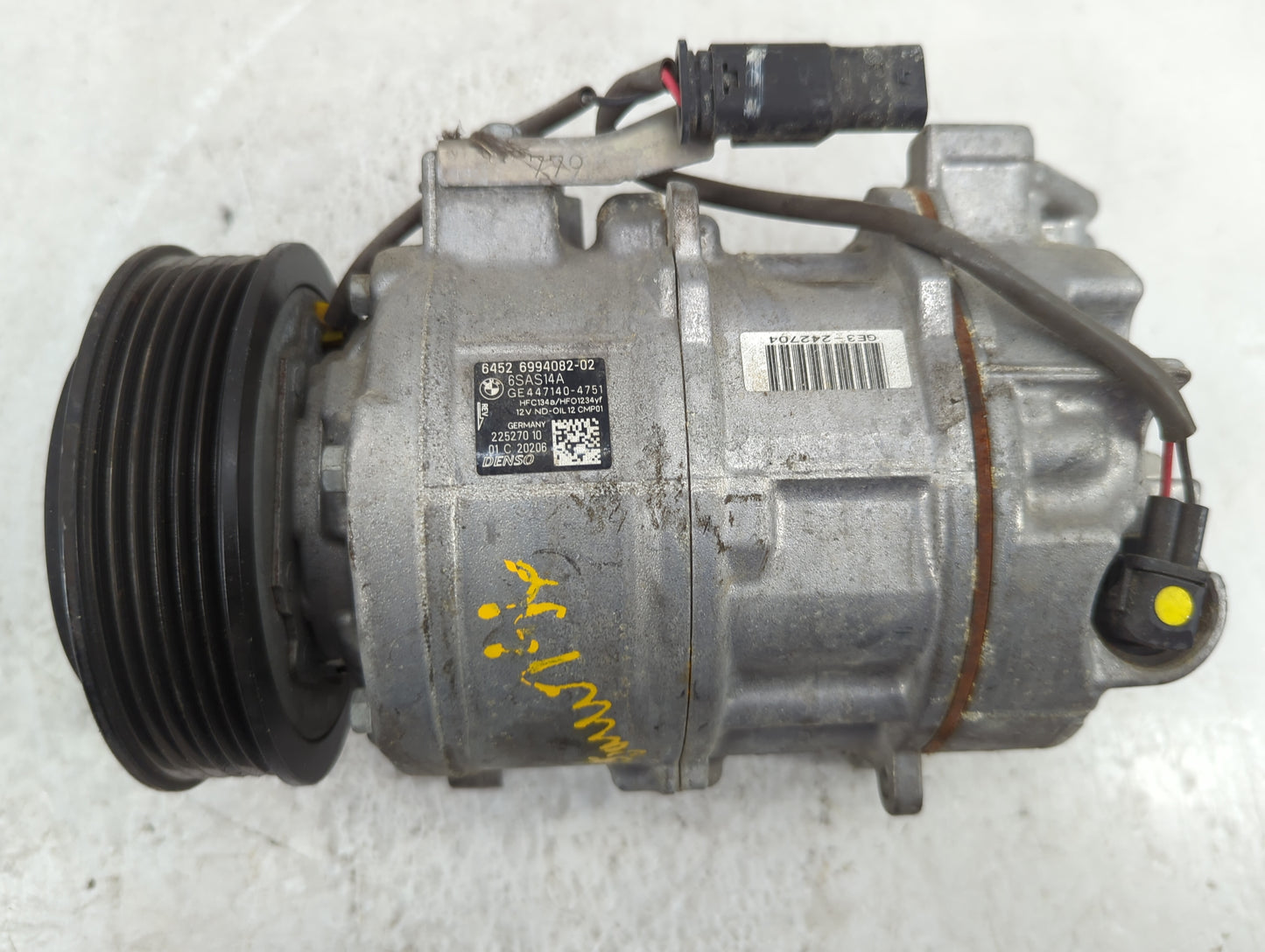 2018-2022 Bmw X3 Air Conditioning A/c Ac Compressor Oem - Oemusedautoparts1.com