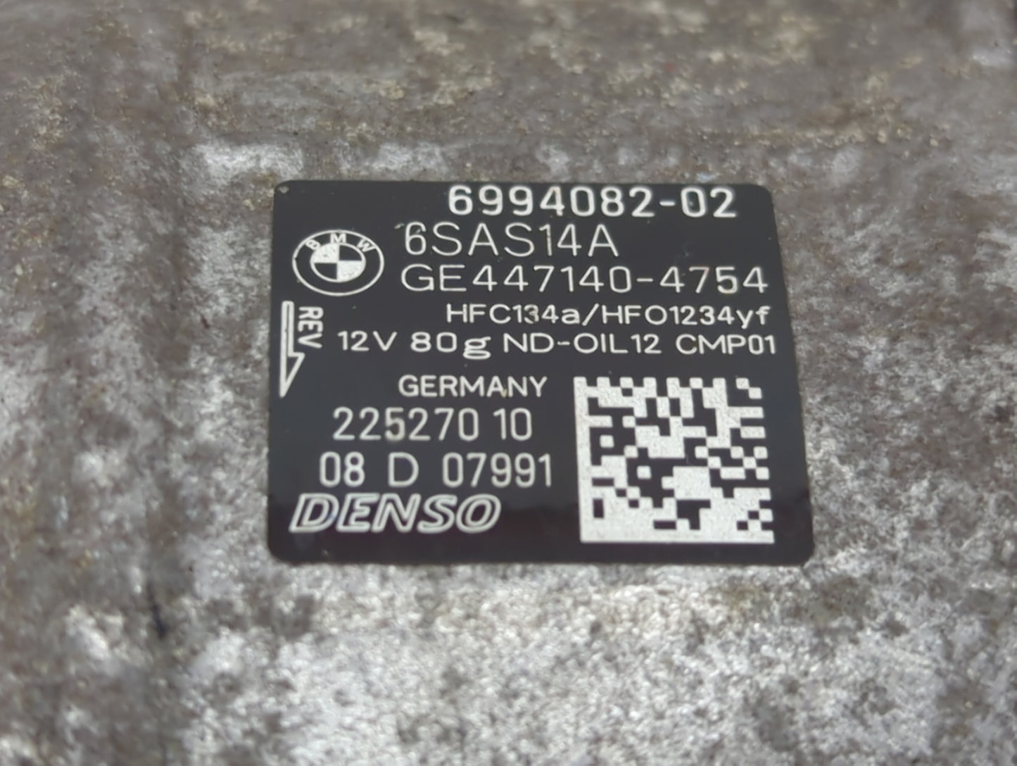 2018-2022 Bmw X3 Air Conditioning A/c Ac Compressor Oem - Oemusedautoparts1.com
