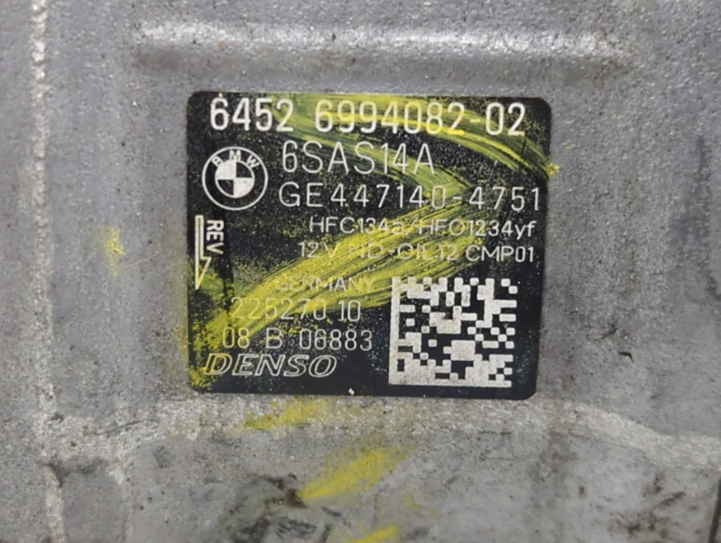 2018-2022 Bmw X3 Air Conditioning A/c Ac Compressor Oem - Oemusedautoparts1.com