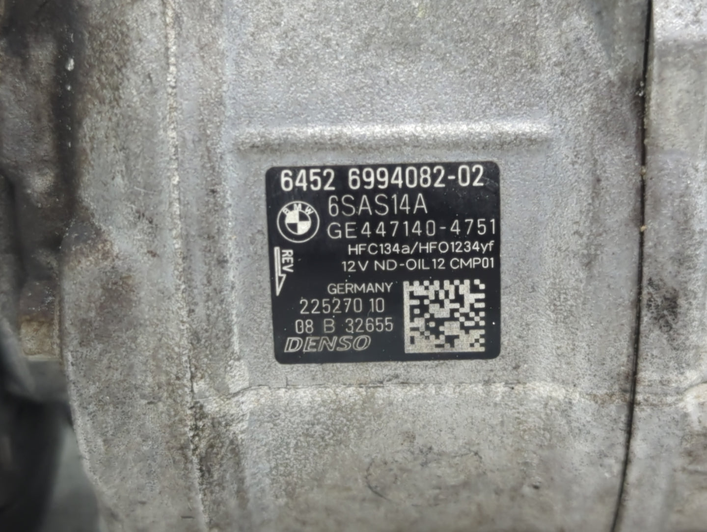 2018-2022 Bmw X3 Air Conditioning A/c Ac Compressor Oem - Oemusedautoparts1.com