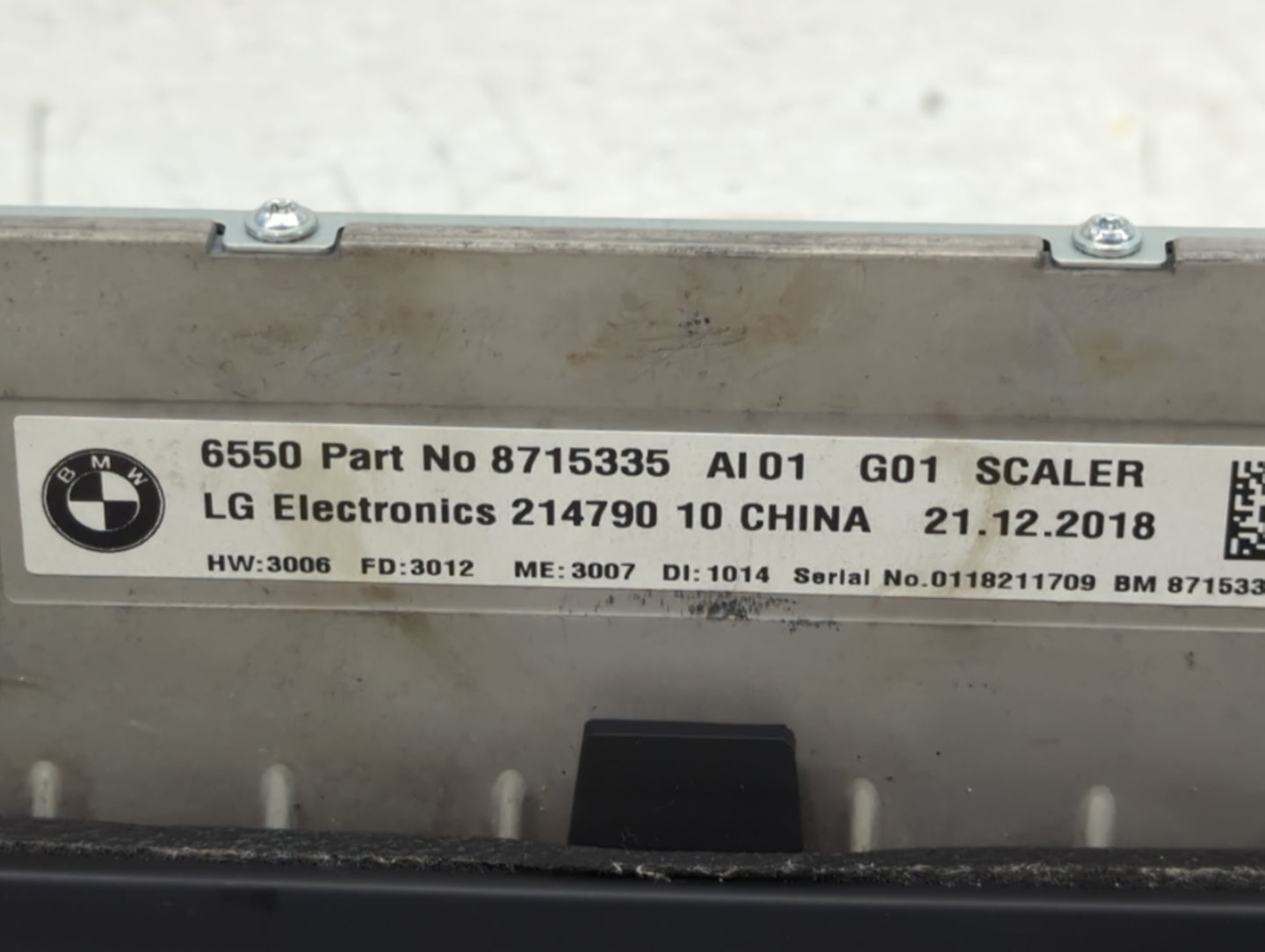 2019-2021 Bmw X3 Information Display Screen - Oemusedautoparts1.com