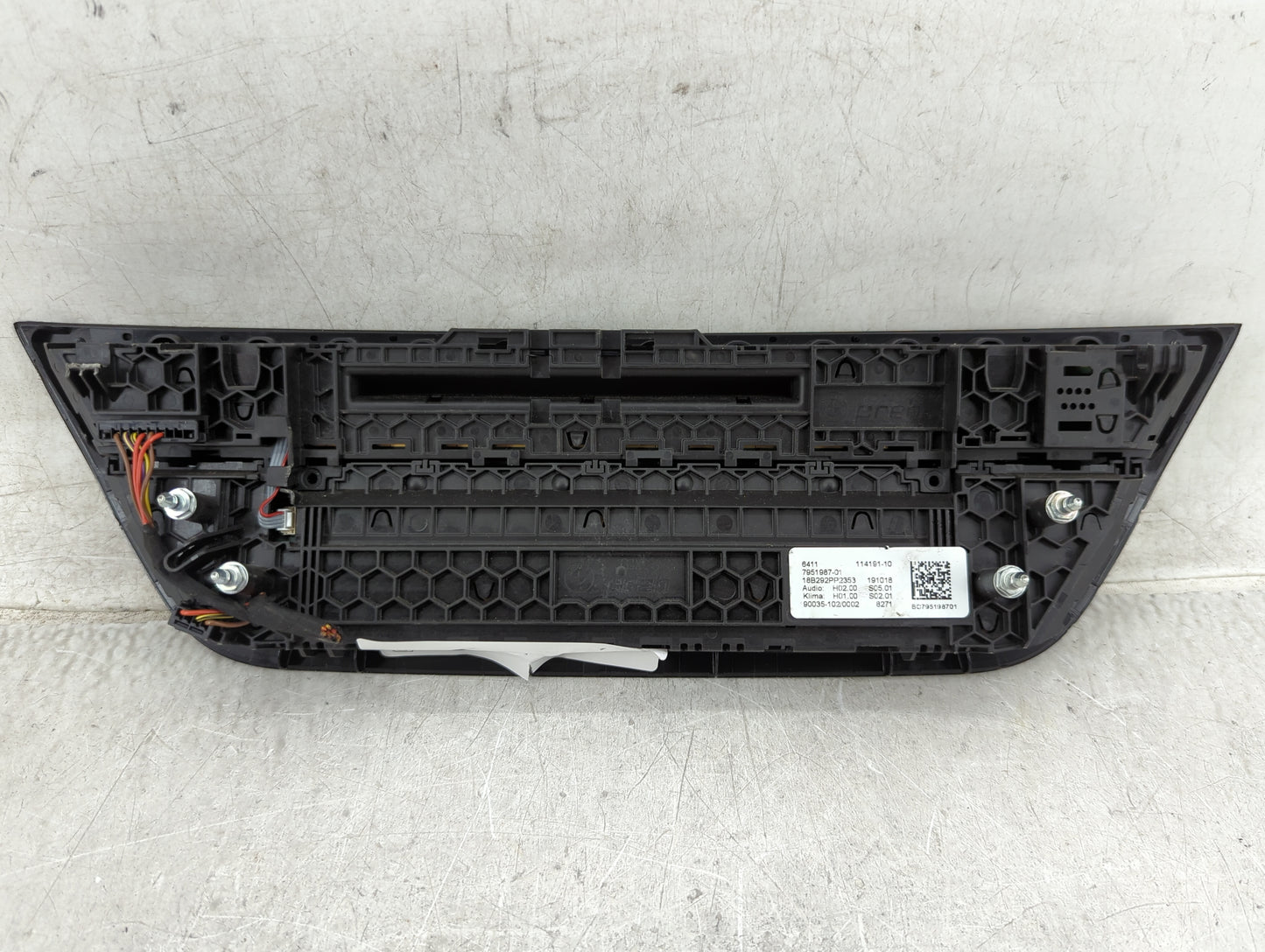 2018-2021 Bmw X3 Climate Control Module Temperature AC/Heater Replacement P/N:114191-10 Fits Fits 2018 2019 2020 2021 OEM Us