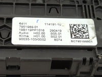 2018-2021 Bmw X3 Climate Control Module Temperature AC/Heater Replacement P/N:7951989-01 Fits Fits 2018 2019 2020 2021 OEM U