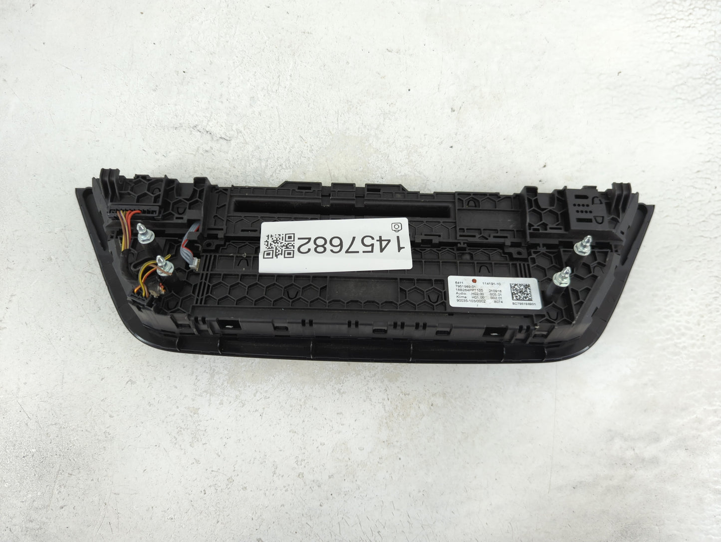 2018-2021 Bmw X3 Climate Control Module Temperature AC/Heater Replacement P/N:7951989-01 Fits Fits 2018 2019 2020 2021 OEM U