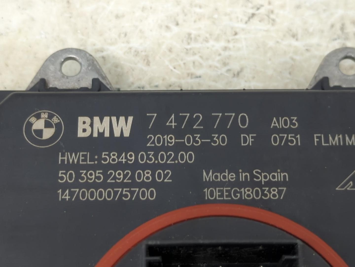 2019 Bmw X3 Headlight Ballast Head Light - Oemusedautoparts1.com
