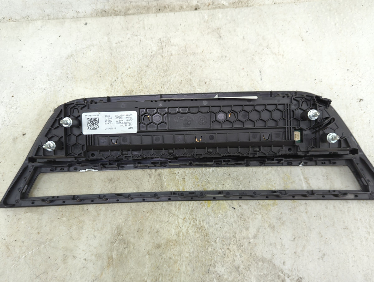 2018-2021 Bmw X3 Climate Control Module Temperature AC/Heater Replacement P/N:9367129-01 6411 Fits Fits 2018 2019 2020 2021 