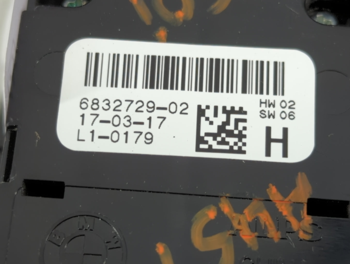 2019-2022 Bmw X5 Master Power Window Switch Replacement Driver Side Left P/N:6832729-02 Fits Fits 2018 2019 2020 2021 2022 O