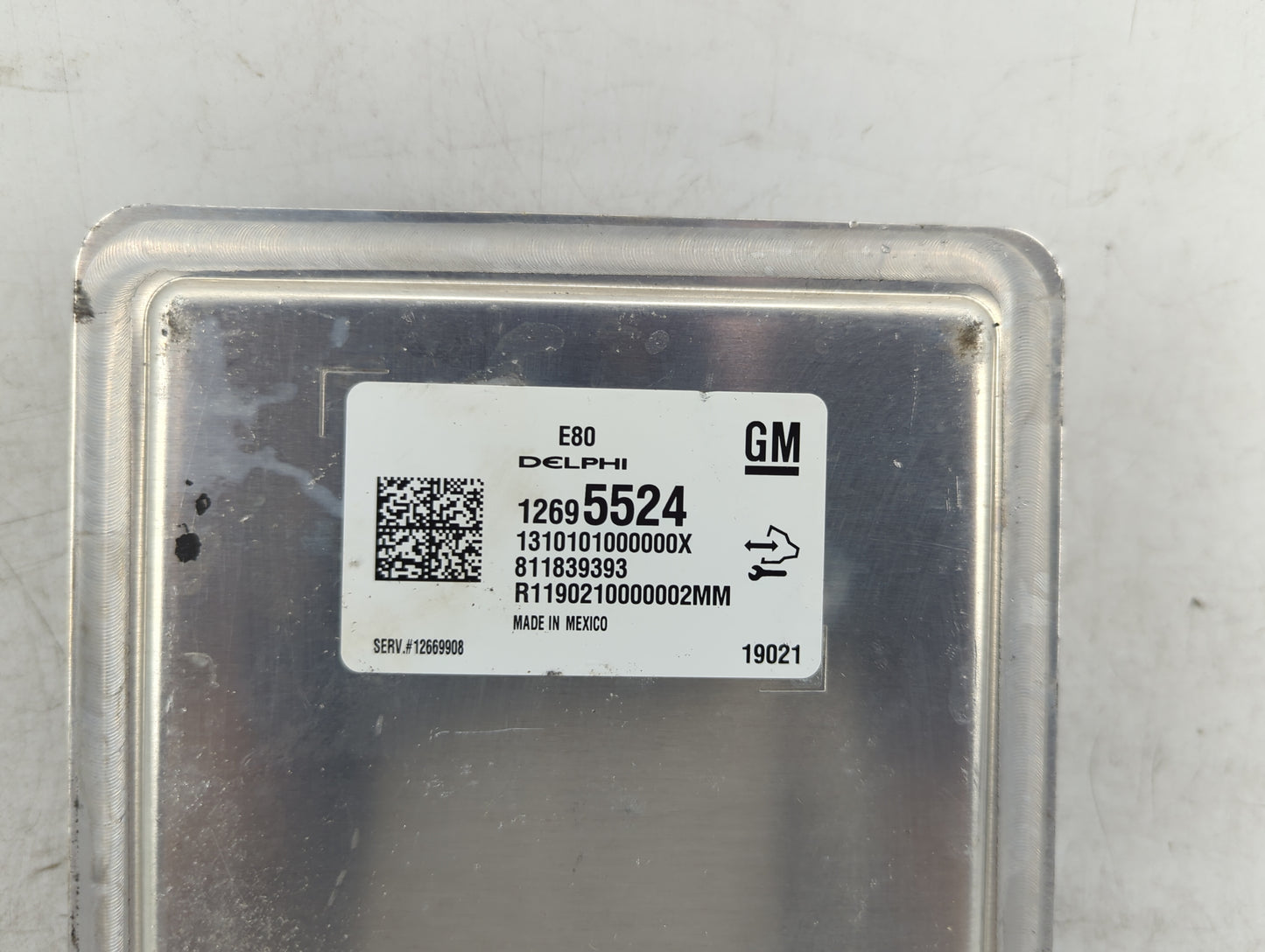 2019 Buick Cascada PCM Engine Control Computer ECU ECM PCU OEM P/N:12695524 Fits Fits 2017 2018 2020 2021 2022 OEM Used Auto