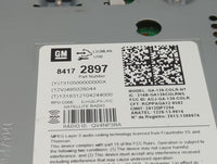 2018-2019 Buick Cascada Radio AM FM Cd Player Receiver Replacement P/N:84172897 Fits Fits 2018 2019 OEM Used Auto Parts - Oe