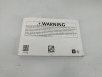 2019 Buick Enclave Owners Manual Book Guide P/N:84149412 OEM Used Auto Parts - Oemusedautoparts1.com
