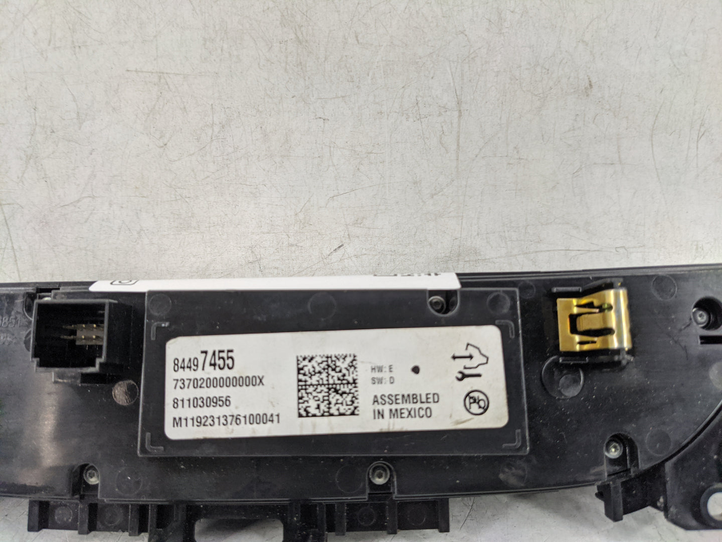 2018-2020 Buick Enclave Climate Control Module Temperature AC/Heater Replacement P/N:811030956 84497455 Fits Fits 2018 2019 