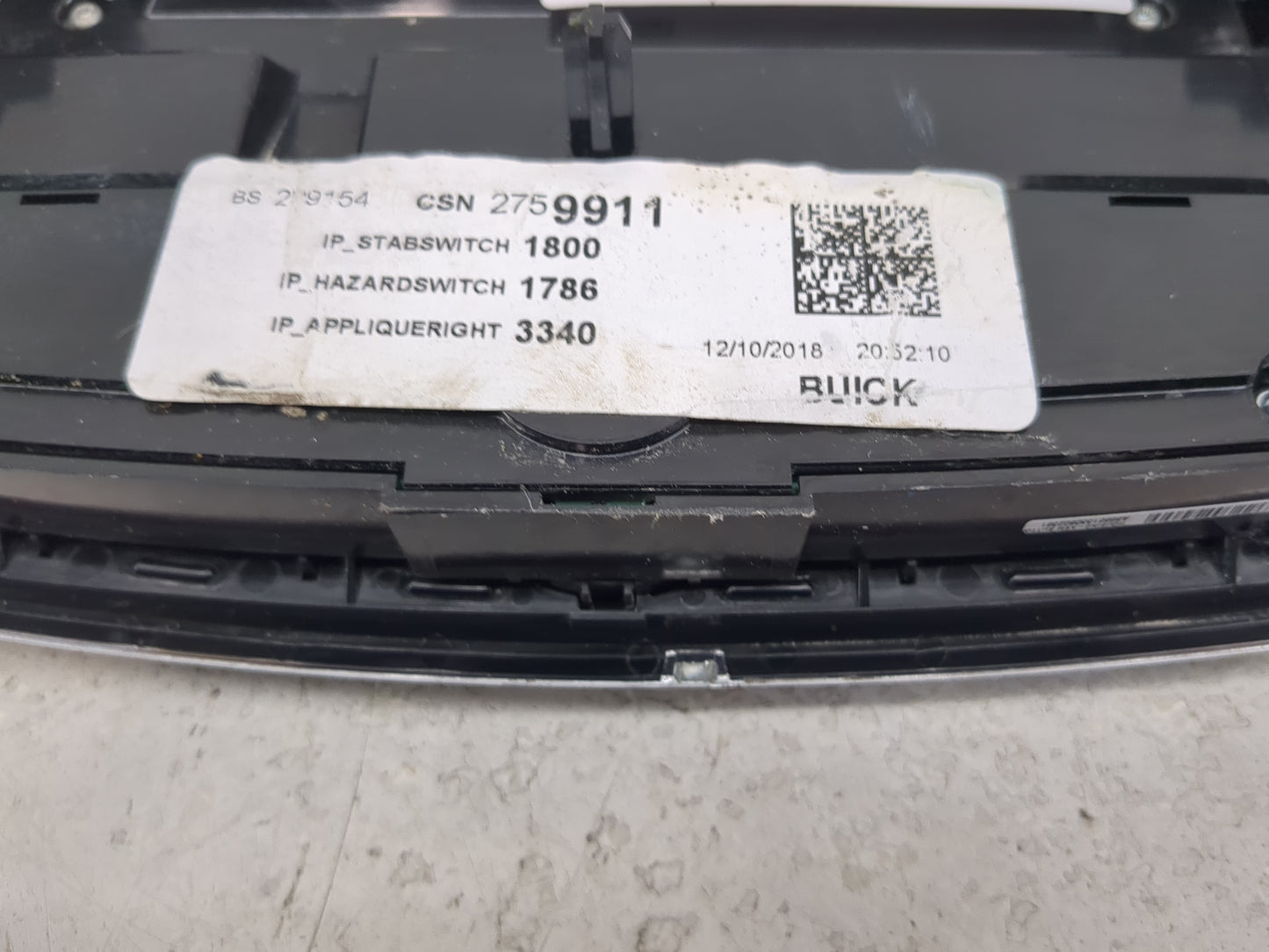 2018-2019 Buick Enclave Radio AM FM Cd Player Receiver Replacement P/N:84520791 13511533341368881B Fits Fits 2018 2019 OEM U