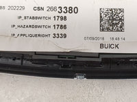 2018-2019 Buick Enclave Radio Control Panel 1483886 - Oemusedautoparts1.com