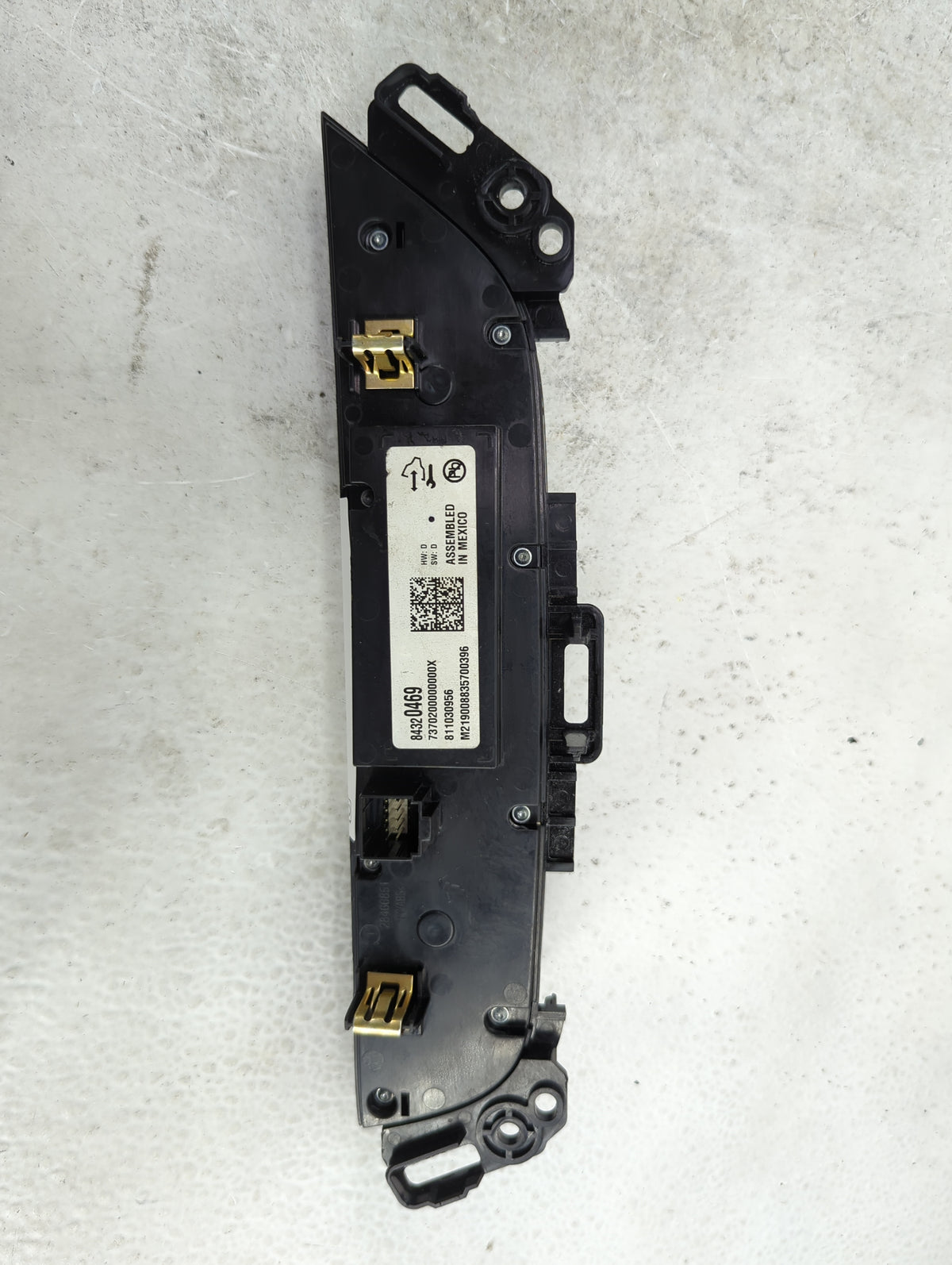 2018-2020 Buick Enclave Climate Control Module Temperature AC/Heater Replacement P/N:84320469 7370200000X Fits Fits 2018 201