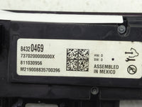 2018-2020 Buick Enclave Climate Control Module Temperature AC/Heater Replacement P/N:84320469 7370200000X Fits Fits 2018 201