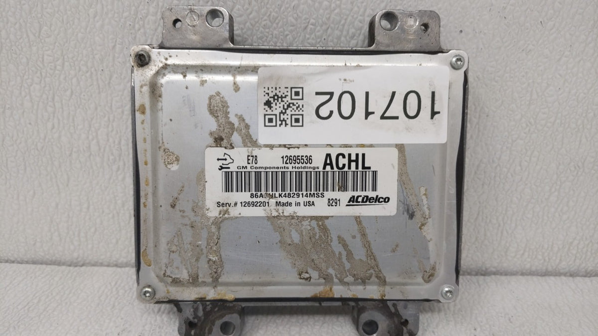 2017-2021 Buick Encore PCM Engine Control Computer ECU ECM PCU OEM P/N:12679097 12670309, 12695536 Fits 2017 2018 2019 2020 
