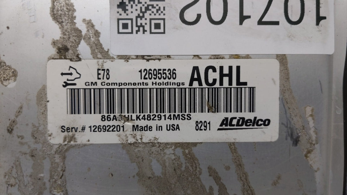 2017-2021 Buick Encore PCM Engine Control Computer ECU ECM PCU OEM P/N:12679097 12670309, 12695536 Fits 2017 2018 2019 2020 