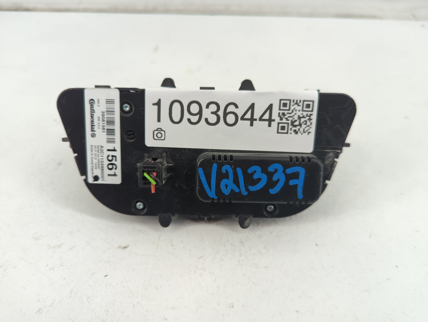 2017-2021 Buick Encore Climate Control Module Temperature AC/Heater Replacement P/N:39081561 Fits Fits 2017 2018 2019 2020 2