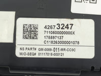 2019-2021 Buick Encore Instrument Cluster Speedometer Gauges P/N:42673247 Fits Fits 2019 2020 2021 OEM Used Auto Parts - Oem
