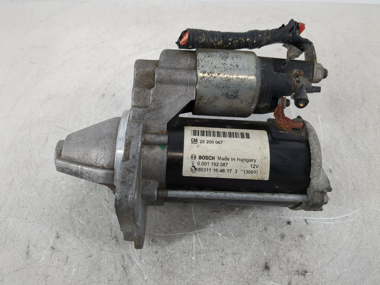2014-2021 Buick Encore Car Starter Motor Solenoid OEM P/N:25 200 067 Fits Fits 2014 2015 2016 2017 2018 2019 2020 2021 OEM U