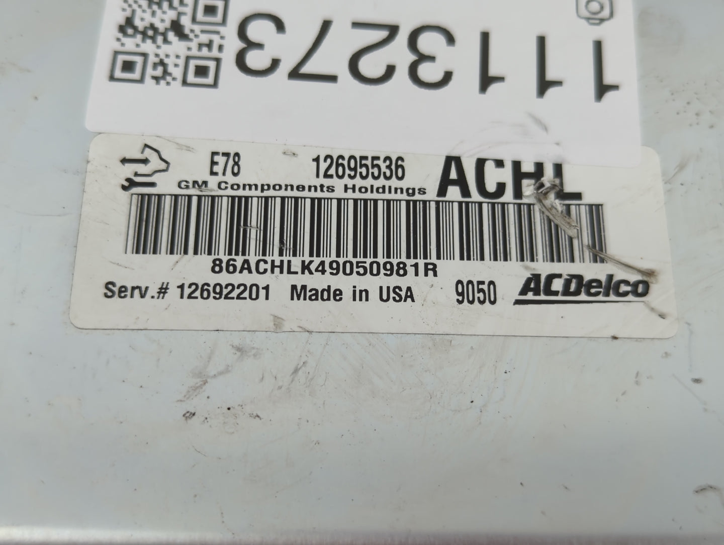 2017-2021 Buick Encore PCM Engine Control Computer ECU ECM PCU OEM P/N:12695536 Fits Fits 2017 2018 2019 2020 2021 OEM Used 