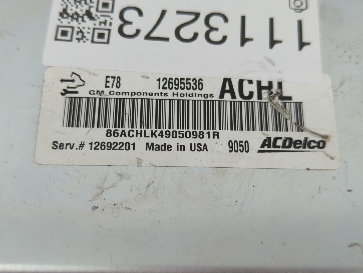 2017-2021 Buick Encore PCM Engine Control Computer ECU ECM PCU OEM P/N:12695536 Fits Fits 2017 2018 2019 2020 2021 OEM Used 