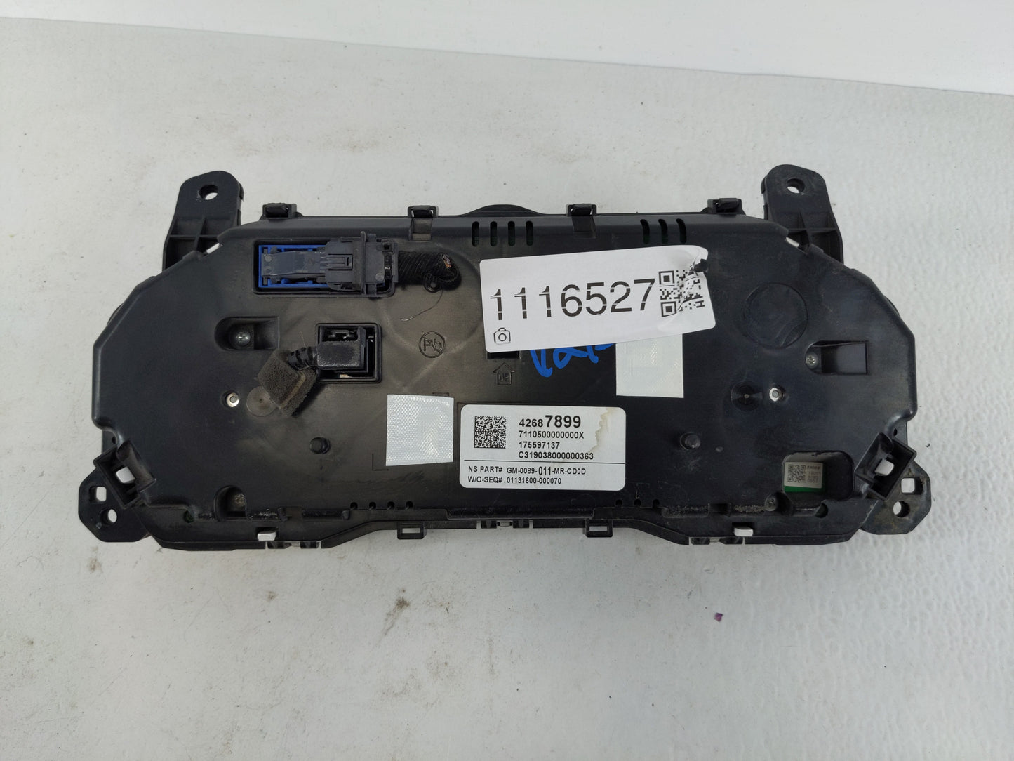 2019-2021 Buick Encore Instrument Cluster Speedometer Gauges P/N:42687899 Fits Fits 2019 2020 2021 OEM Used Auto Parts - Oem