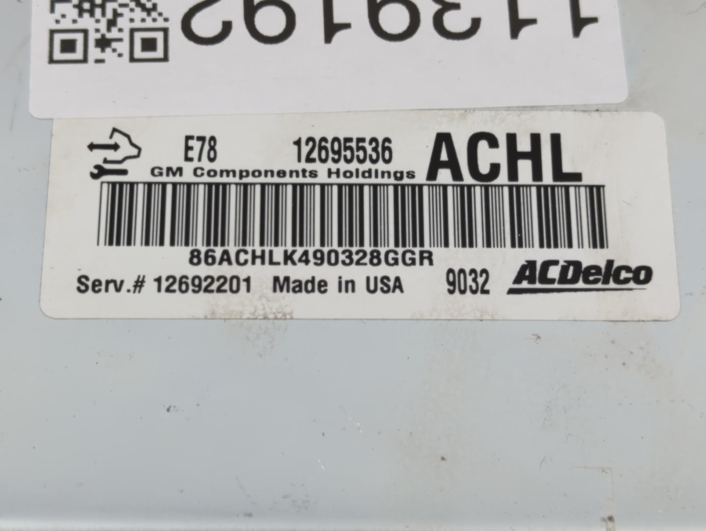 2017-2021 Buick Encore PCM Engine Control Computer ECU ECM PCU OEM P/N:12695536 Fits Fits 2017 2018 2019 2020 2021 OEM Used 