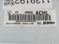 2017-2021 Buick Encore PCM Engine Control Computer ECU ECM PCU OEM P/N:12695536 Fits Fits 2017 2018 2019 2020 2021 OEM Used 