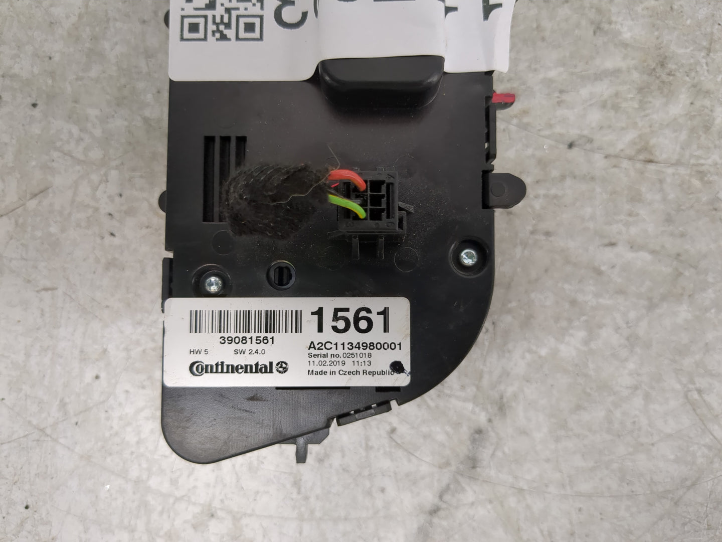 2017-2019 Buick Encore Climate Control Module Temperature AC/Heater Replacement P/N:39081561 Fits Fits 2017 2018 2019 OEM Us