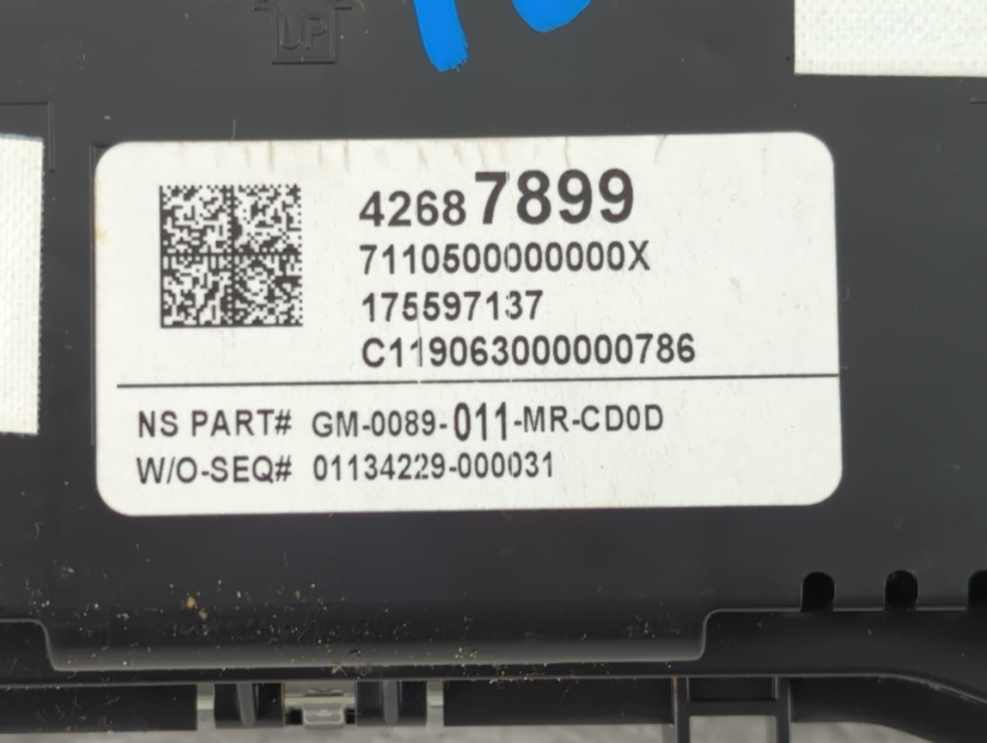 2019-2021 Buick Encore Instrument Cluster Speedometer Gauges P/N:42687899 Fits Fits 2019 2020 2021 OEM Used Auto Parts - Oem