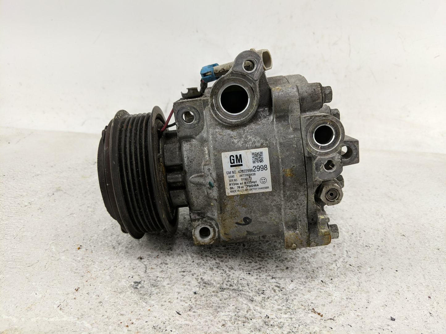2019 Buick Encore Alternator Replacement Generator Charging Assembly Engine OEM P/N:AKT200A438 426229982998 Fits OEM Used Au